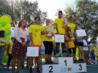 La consejera de Salud preside la entrega de premios de la V Carrera solidaria frente al Cáncer Infantil en Sevilla