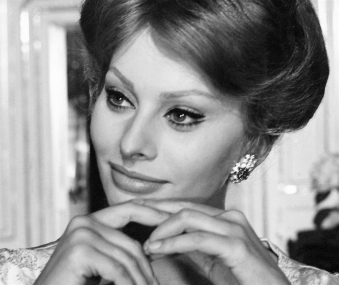 La actriz Sofía Loren