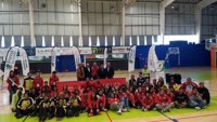 La infanta Elena preside un  torneo de baloncesto de Special Olympics en Ávila