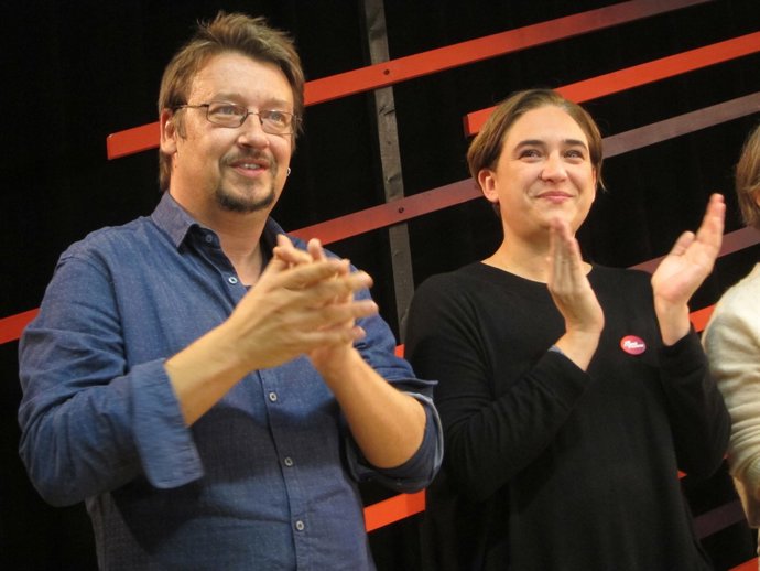 Xavier Domènech y Ada Colau