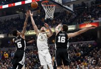 Pau Gasol completa su mejor actuación del curso pero los Spurs caen en Indiana