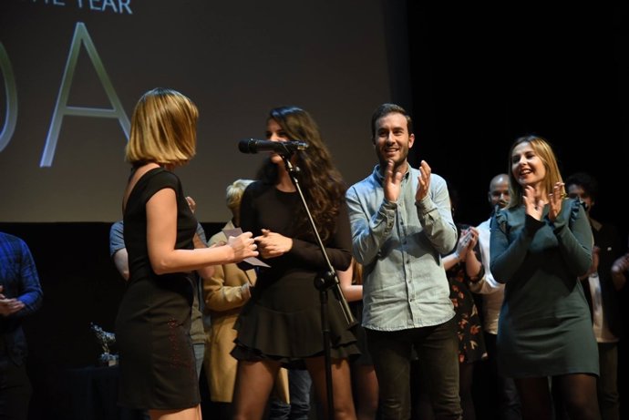 Entrega de premios en el Seriesland de Bilbao