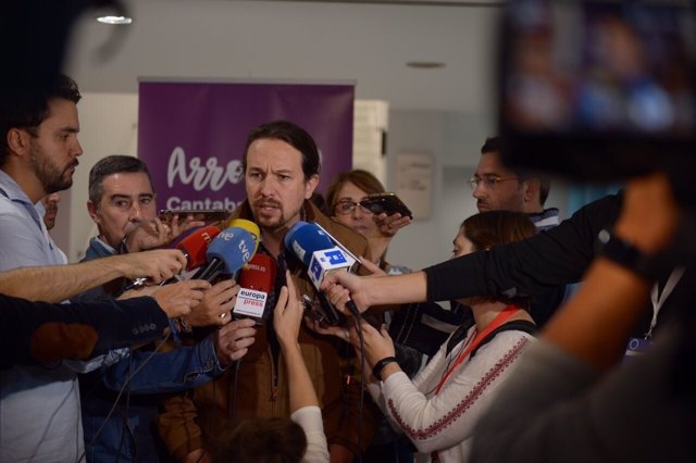 Pablo Iglesias en Santander