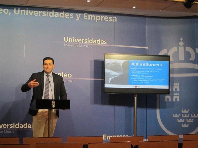 Alejandro Zamora presenta nueva convocatoria de ayudas al empleo del SEF