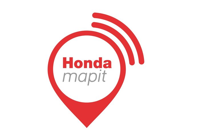 Logo de la tecnología de conectividad Honda Mapit