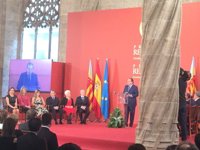 Boluda en los Jaime I: "Vivimos tiempos turbulentos pero no hay reto al que no podamos dar respuesta si estamos unidos"