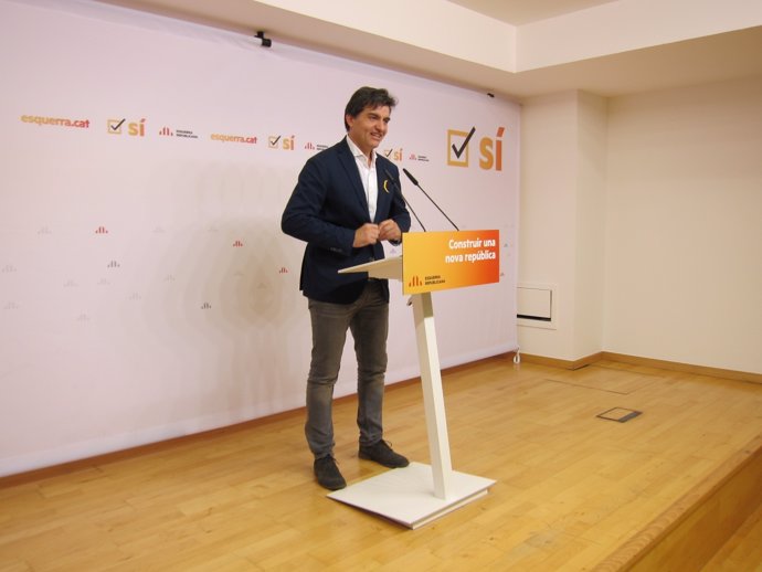 El portavoz de ERC, Sergi Sabrià