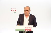 PSOE-A se pone a disposición del PSC para "ayudar" y colaborar de cara a las elecciones