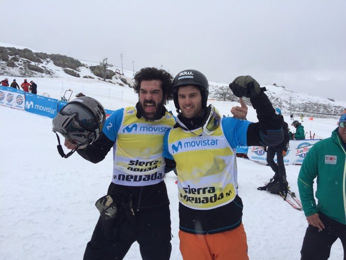 Lucas Eguíbar y Regino Hernández ganan la plata en el Mundial de Sierra Nevada