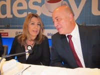 Susana Díaz subraya que Córdoba tiene potencial para ser "centro logístico del Sur de la Península"
