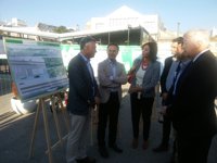 Las obras de la nueva terminal marítima del catamarán en El Puerto concluirán en tres meses