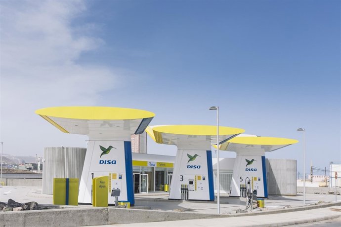 Nueva estación de servicio de Disa en Bocabarranco (Telde)
