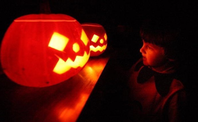 Calabaza en Halloween 