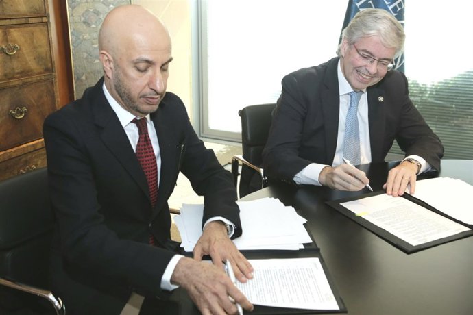 Mohammed Al Zarooni y Jordi Cornet