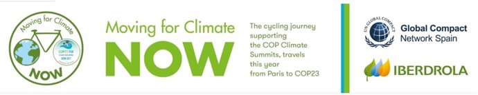 La marcha ciclista 'Moving for Climate NOW' inicia hoy su ruta en París con dest