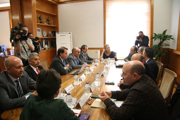 Reunión sobre las afecciones que genera la situación de Cataluña en Aragón.