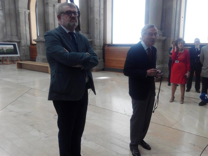 Miguel Falomir y Rafael Moneo                        