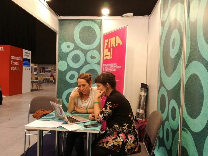 Stand de Baleares en la feria 'Womex' de Polonia