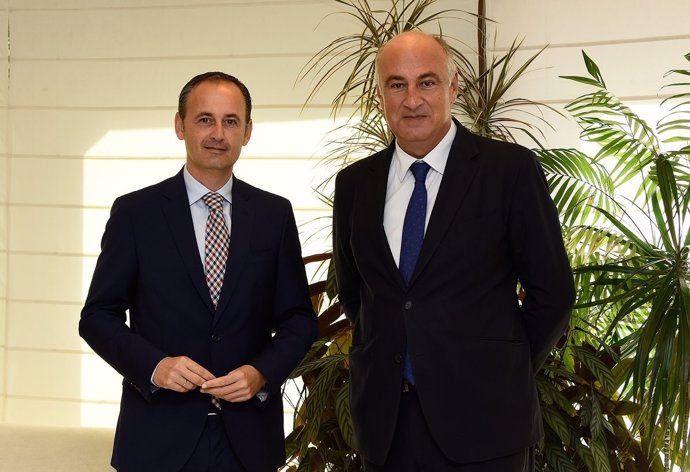  Javier Celdrán Y Fernando Benzo, Durante Su Encuentro