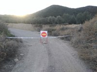 Activado el Plan Territorial de Protección Civil por un incendio en unas minas abandonadas en Mequinenza