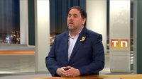 Oriol Junqueras dice que Carles Puigdemont explicará el martes el trabajo que hace desde Bruselas