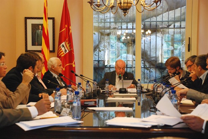 Conselh Generau d'Aran, presidit per Carlos Barrera