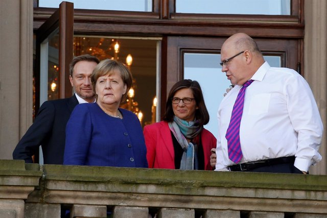  Reunión De Las Formaciones Con Intención De Crear Una Coalición En Alemania