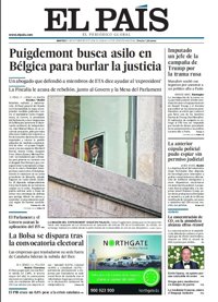 Las portadas de los periódicos de hoy, martes 31 de octubre de 2017