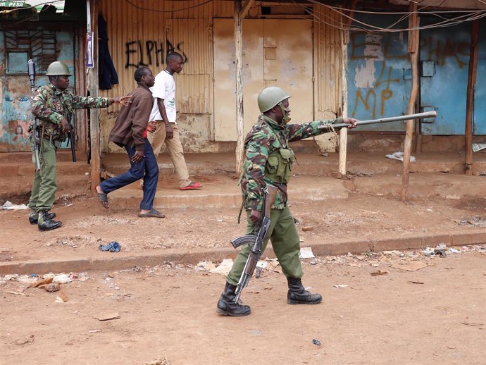 Enfrentamientos entre Policía y opositores en Kawangware