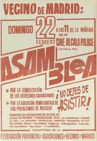 FRAVM recorre sus 40 años de historia de reivindicación del asociacionismo con fotografías de una vecina imaginaria