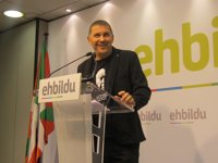 Otegi: "Vivimos un autogobierno provisional hasta que el Gobierno de Madrid decida que no lo tenemos"