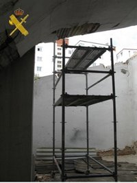 Investigados dos personas por retirar uralita de una vivienda de Valladolid sin medidas de protección