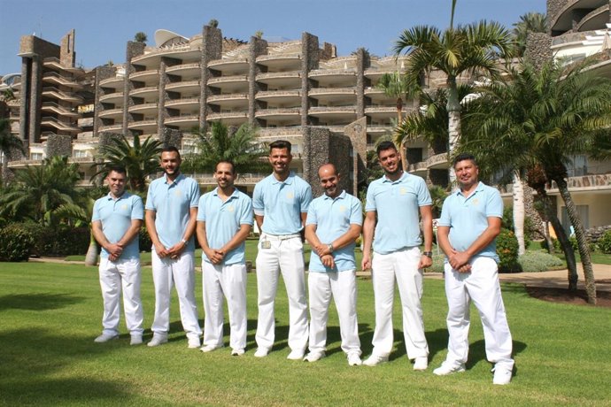 Camareros de piso del Grupo Anfi