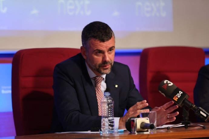 El conseller d'Empresa de la Generalitat, Santi Vila, en el Fòrum Next IBS