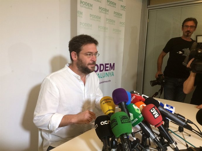 El secretari general de Podem, Albano Dante-Fachin