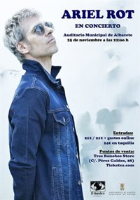 La música de Ariel Rot y el Tributo a Joaquín Sabina, en Albacete