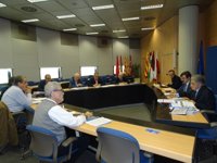 El presidente de la CHE se reúne con representantes sociales dentro del proceso para un Pacto Nacional por el Agua