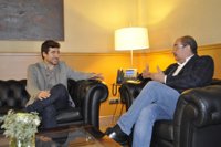 Nacho Escartín (Podemos) espera la propuesta presupuestaria de Lambán y unas negociaciones "ágiles"