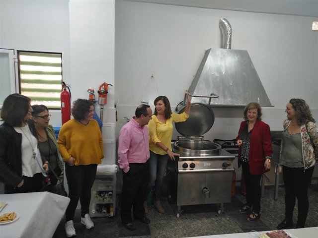 Visita a la cocina de Fundación Don Bosco