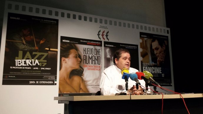 David Garrido, director de la Filmoteca de Extremadura