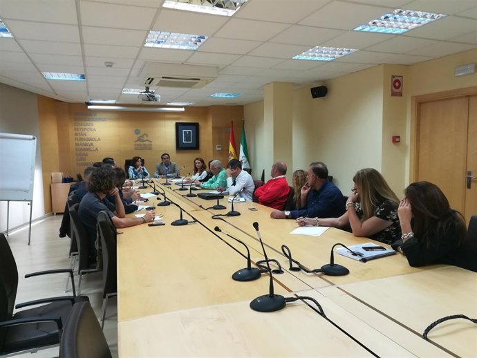 Mancomunidad occidental reunión playas costa del sol temporada 2018