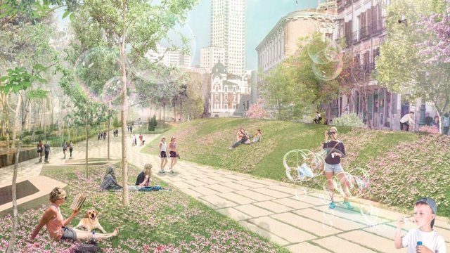 Proyecto ganador para Plaza de España