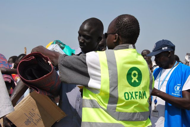 Trabajadores de Oxfam en Sudán del Sur