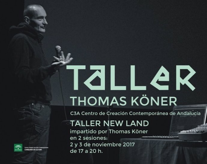 Cartel del taller 'New Land'