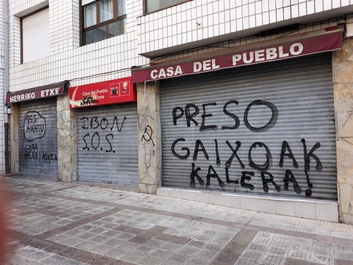 Ataque casa del pueblo de Sopela