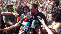 Junqueras recibe la citación para comparecer ante la Audiencia Nacional