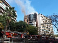Colau expressa el seu pesar a la família del mort en l'incendi a Sarrià-Sant Gervasi