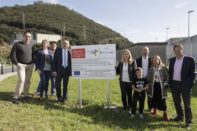 Inauguración del nuevo alumnbrado en Entrambasaguas