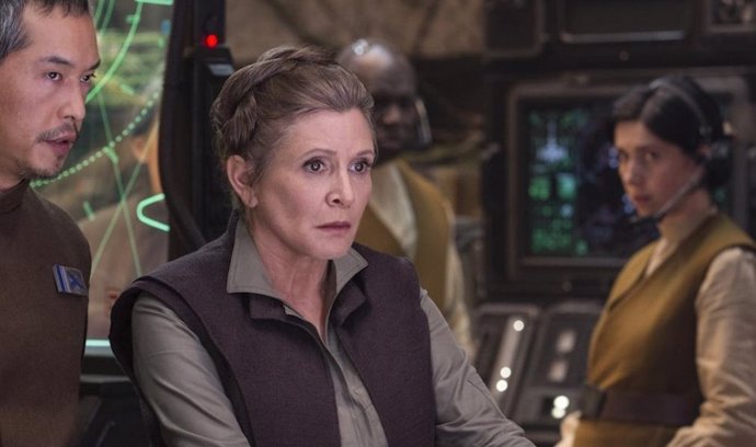 Carrie Fisher es Leia Organa en Star Wars