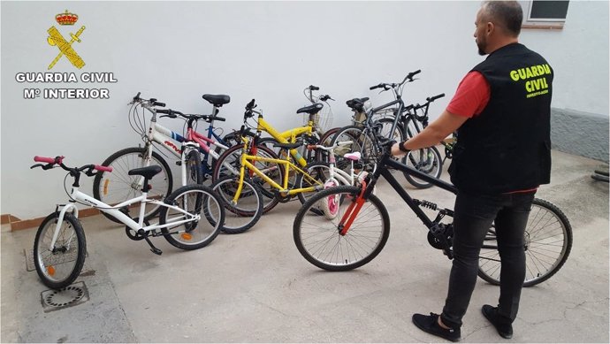 Desarticulan en Alicante un grupo criminal dedicado al robo de bicicletas 